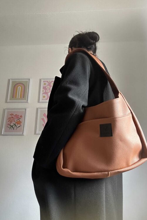 Shoulder brown bag